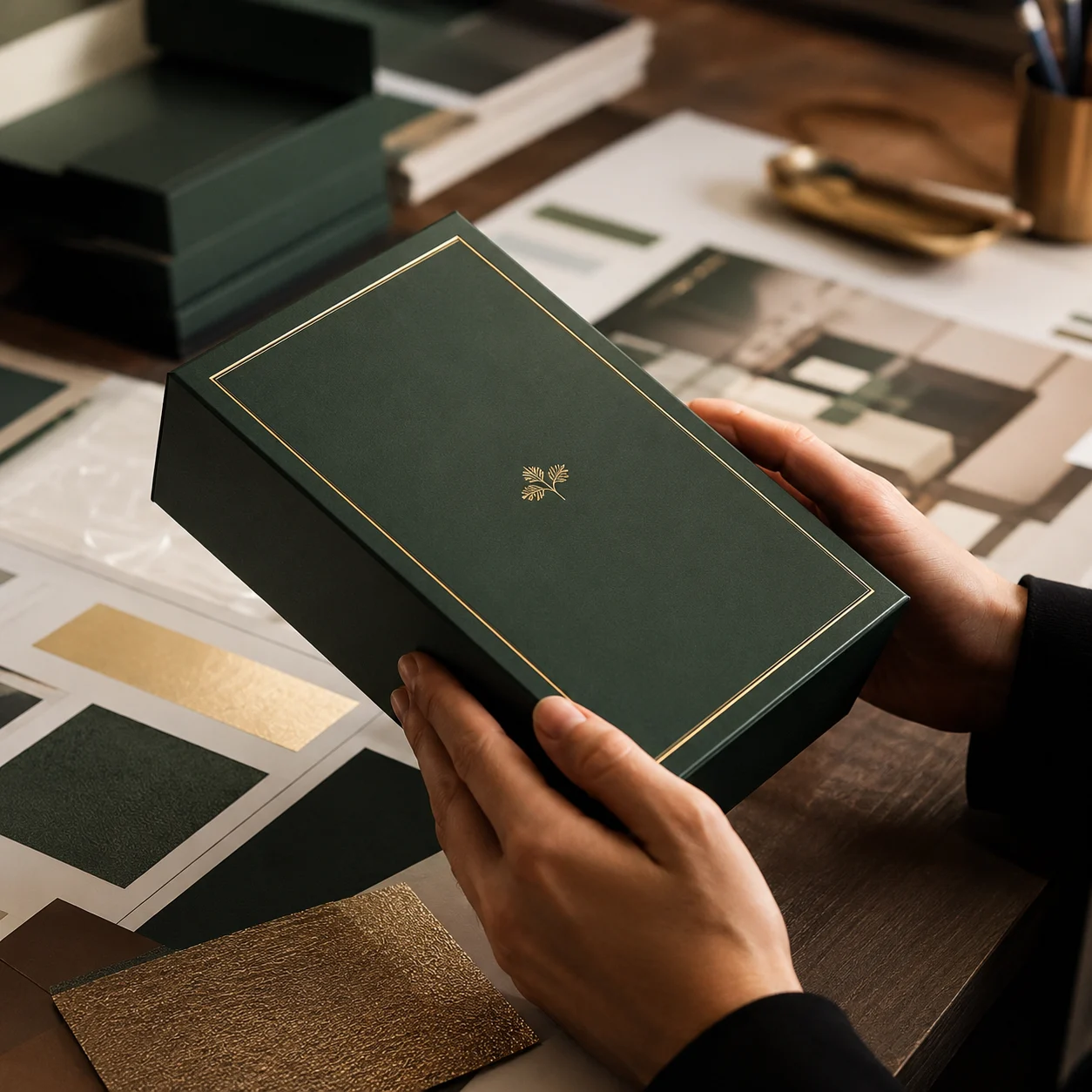 Premium sample box